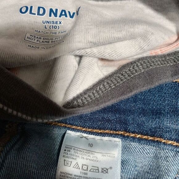 Old Navy Jeans & Shirt Girls 10 - Picture 4 of 6